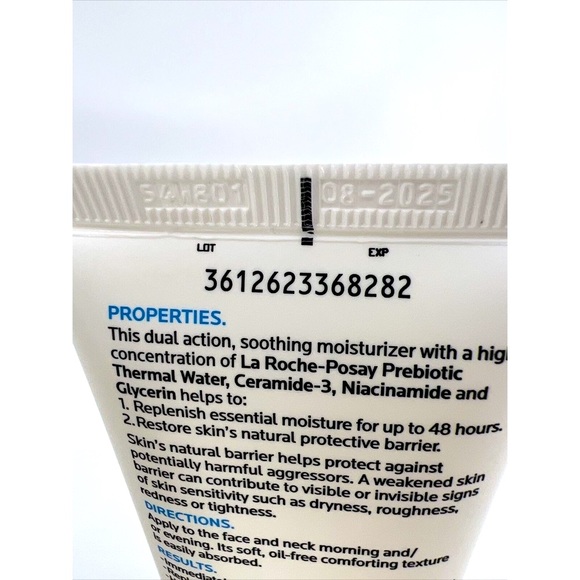 La Roche Posay Prebiotic Skincare Toleriane DOUBLE REPAIR FACE MOISTURIZER 8/25 - Picture 7 of 7